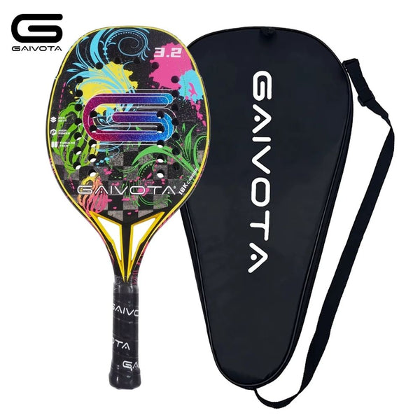 Raquete Beach Tennis Gaivota Carbono 18K BTG-2412 3.2
